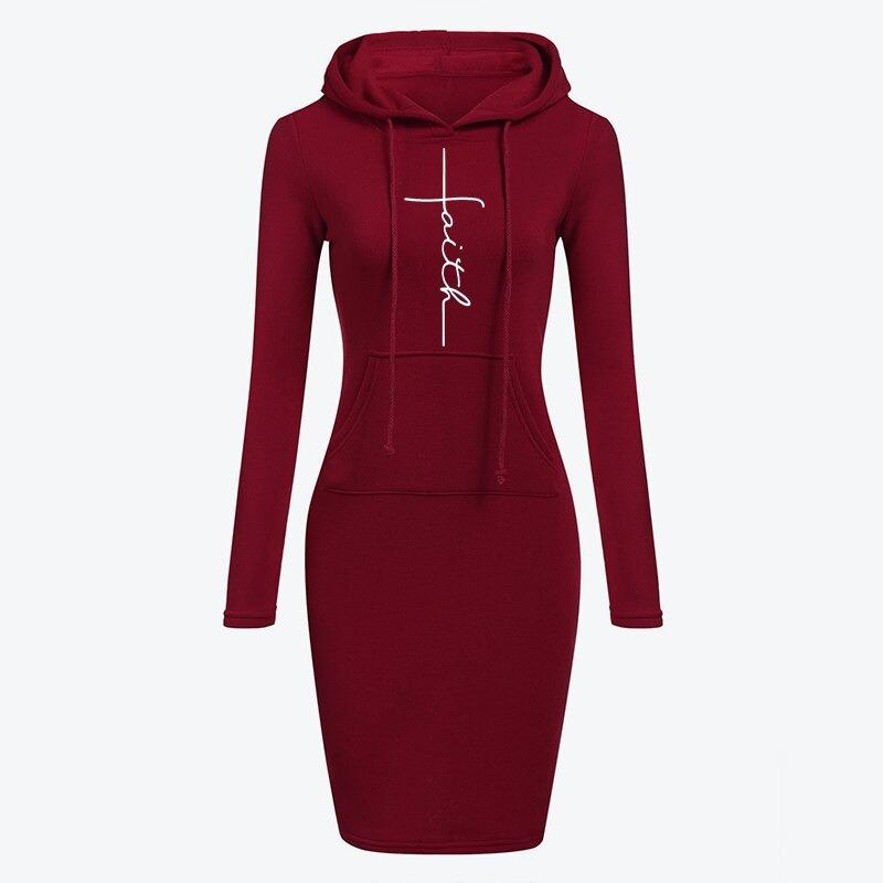 Women's Hoodies, Sweatshirts, Long-sleeved Dress