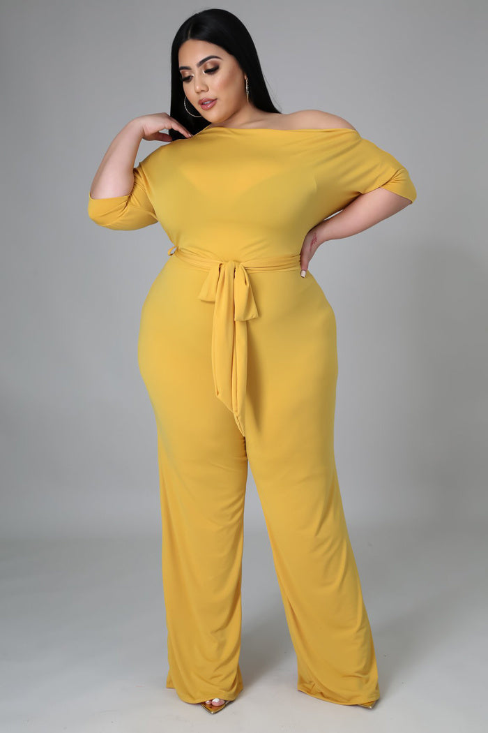 Women's High Waist Jumpsuit