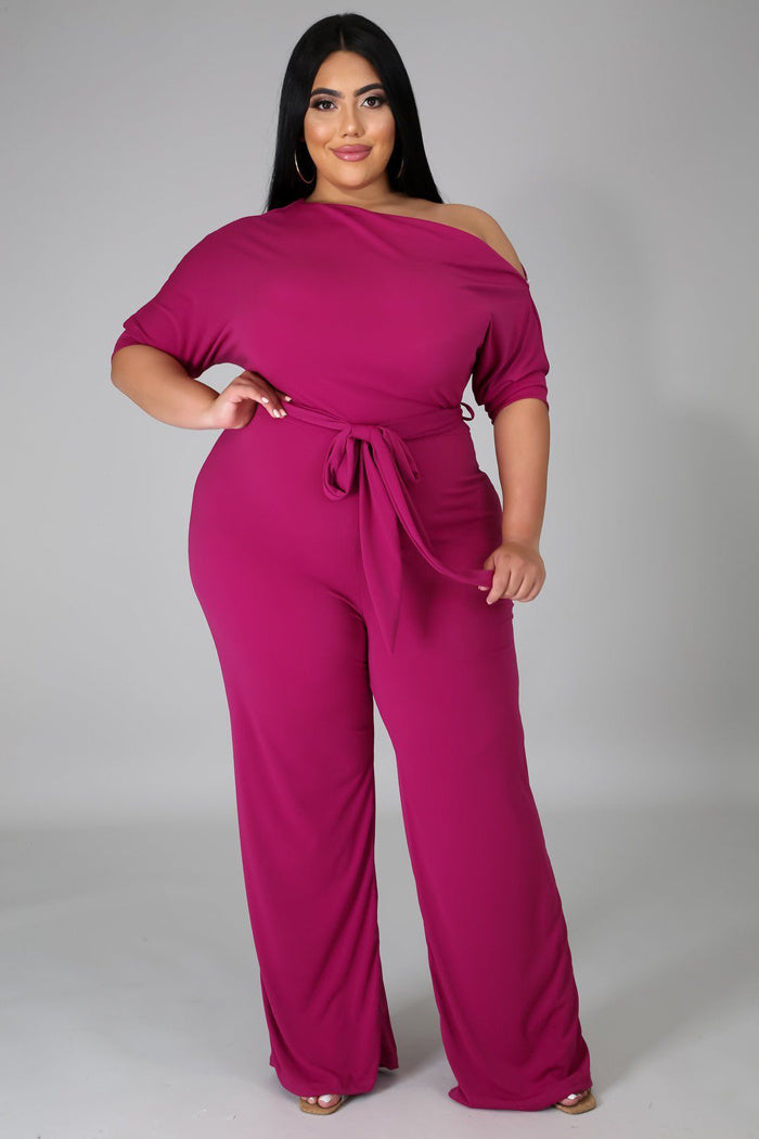 Women's High Waist Jumpsuit
