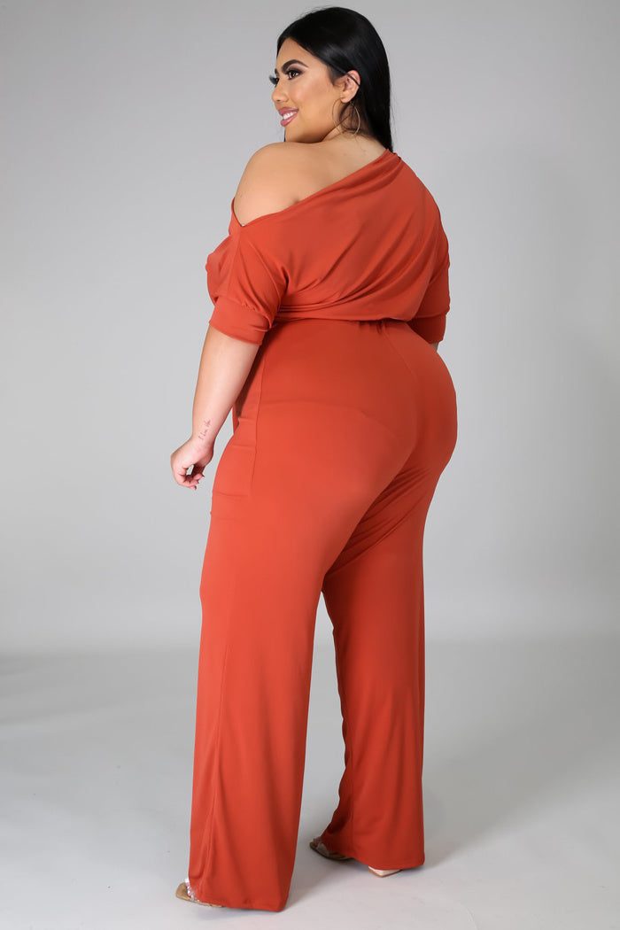 Women's High Waist Jumpsuit
