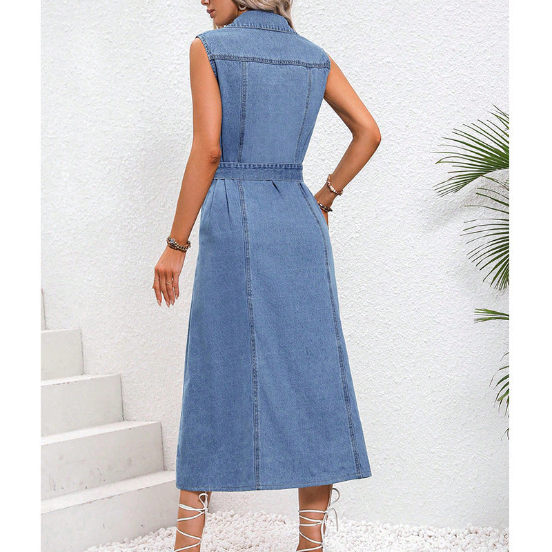 Slimming Denim Dress