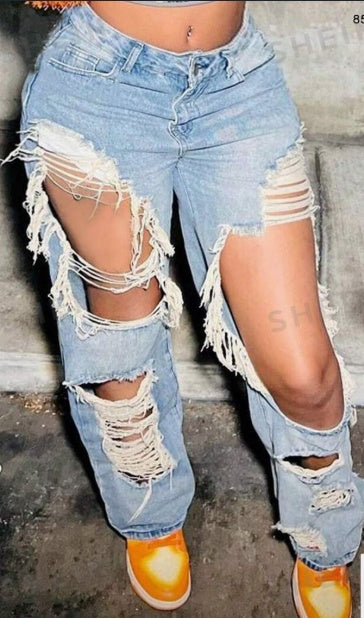 Street Vintage Straight Leg Jeans