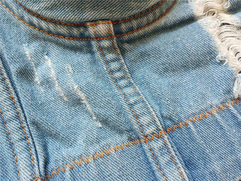 Fashion Blue Denim Top