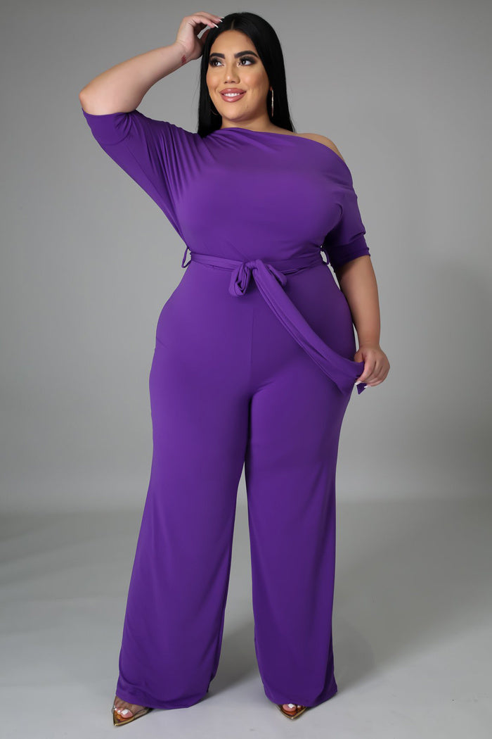 Women's High Waist Jumpsuit