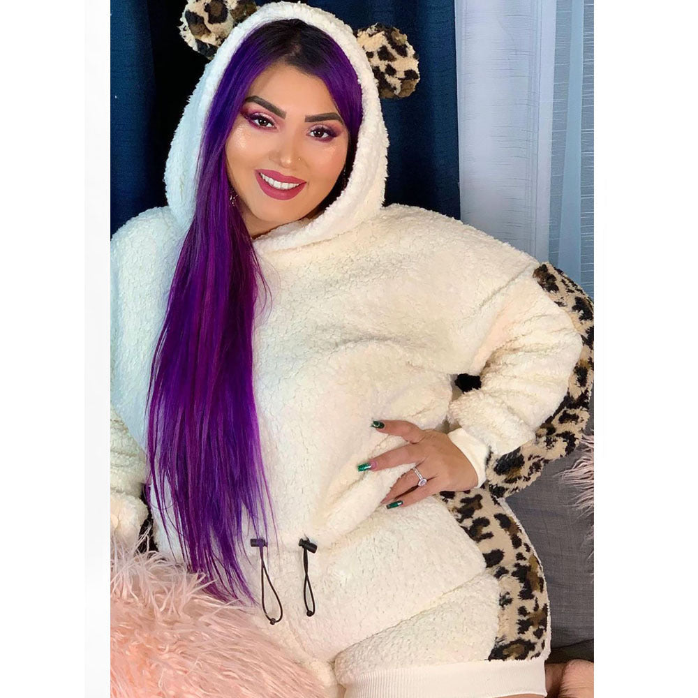 Casual Hooded Sports Suit
