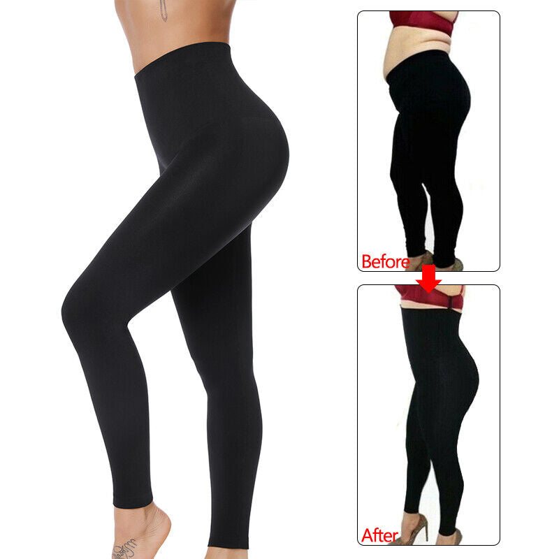 Anti-Cellulite Slimming Premium High Waist Tummy Control Shapewear Leggings Faja