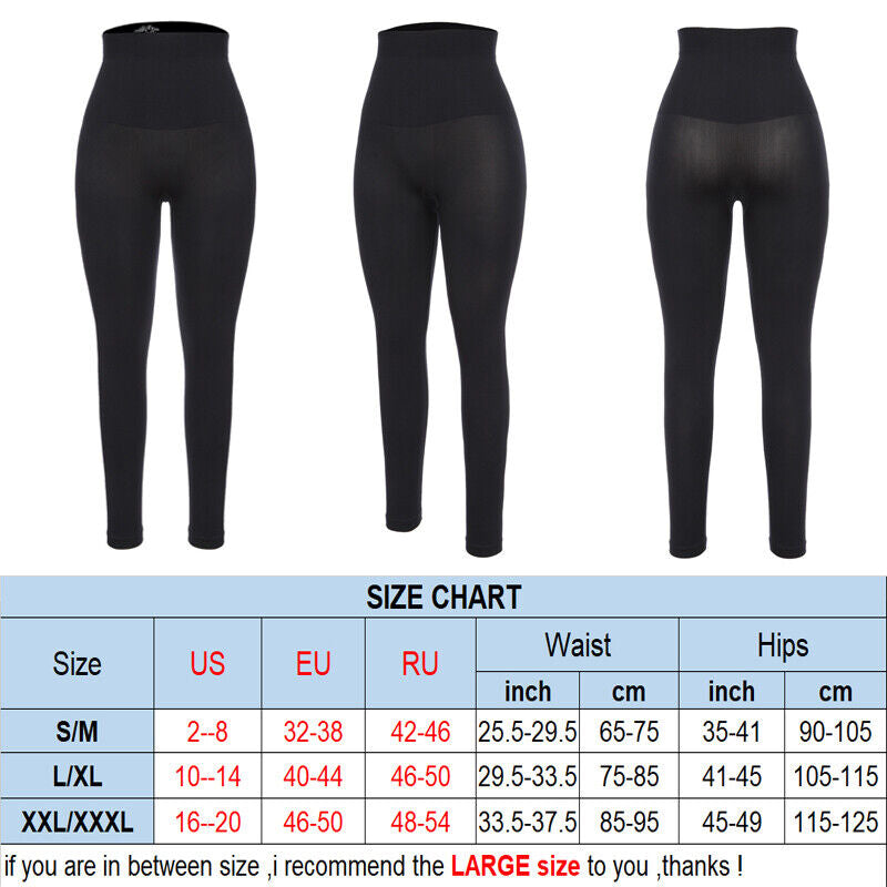 Anti-Cellulite Slimming Premium High Waist Tummy Control Shapewear Leggings Faja