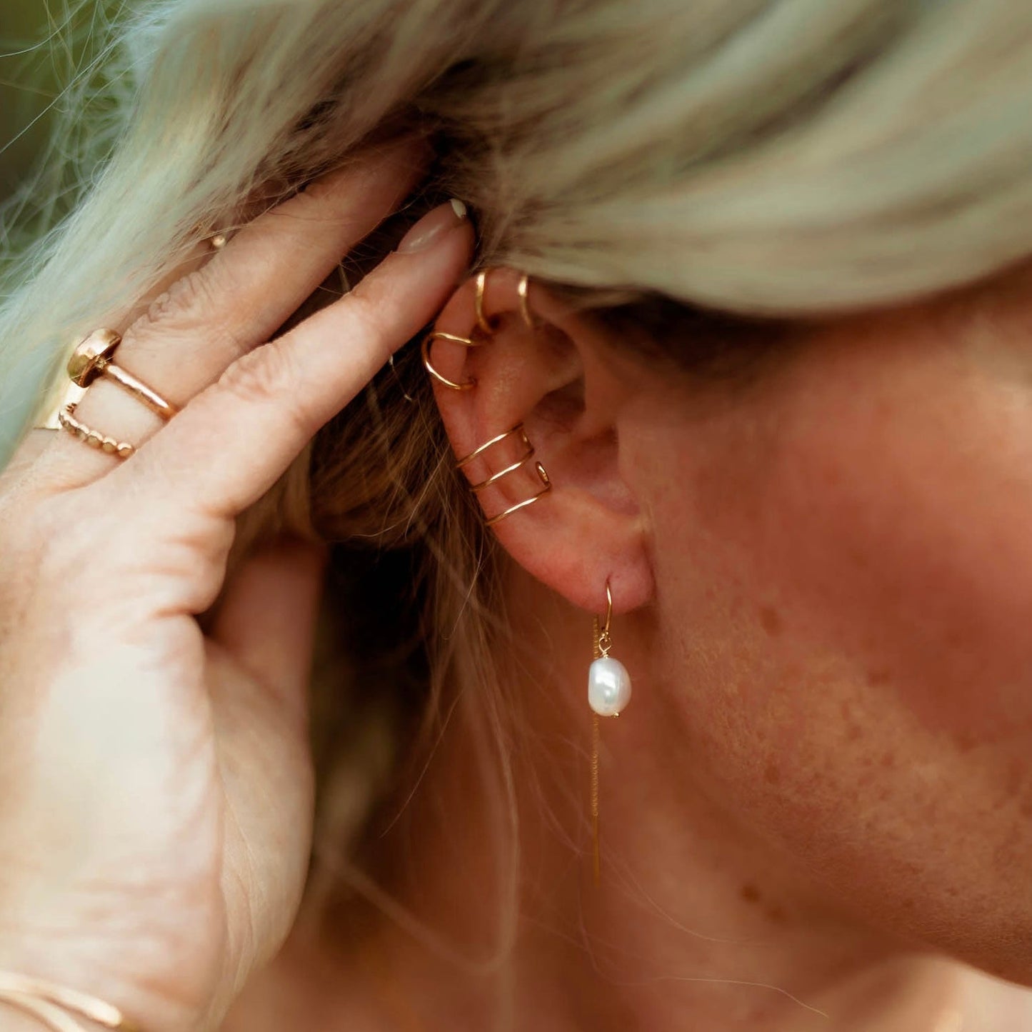 Double Bar Ear Cuff