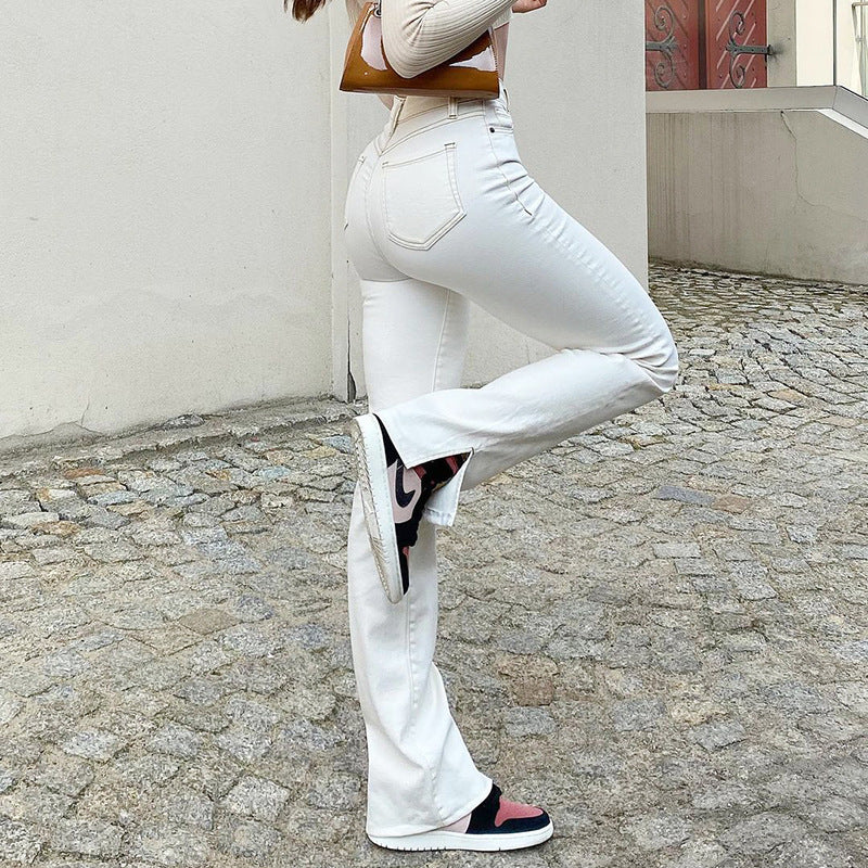 High Waist Slimming Denim Jeans