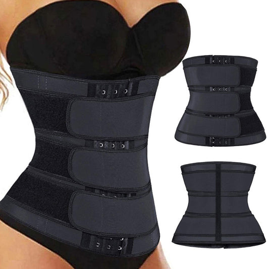 Trim belt sports corset shapewear