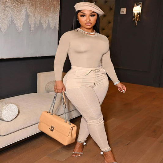 Fashion top and bottom Set