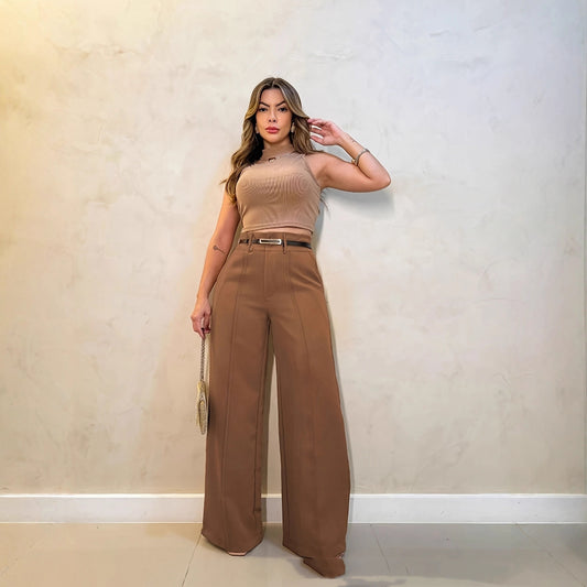 Casual Mopping Straight-leg Pants