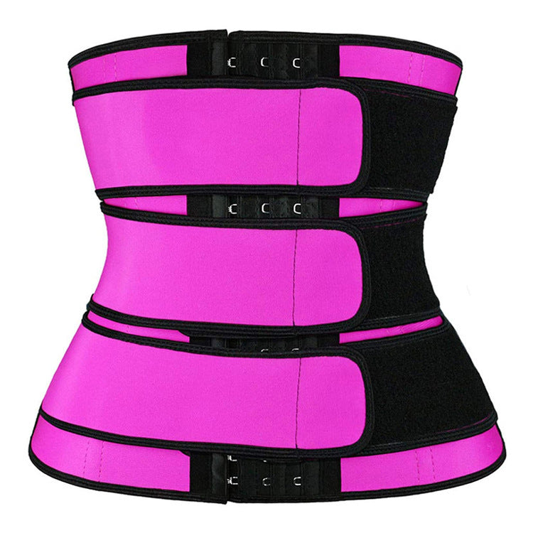 Trim belt sports corset shapewear