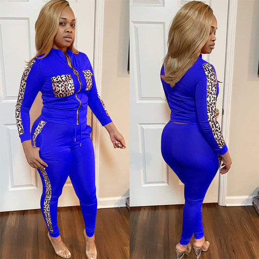 Ladies Two Piece Set Girl Suit