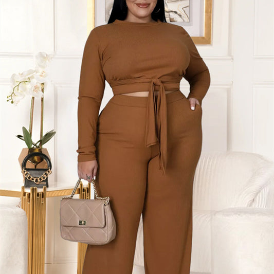 Women's Pit Strip Cloth Strap Two-piece Set