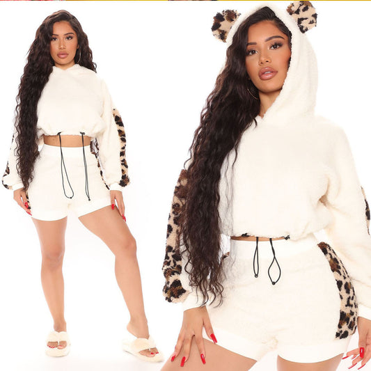 Casual Hooded Sports Suit