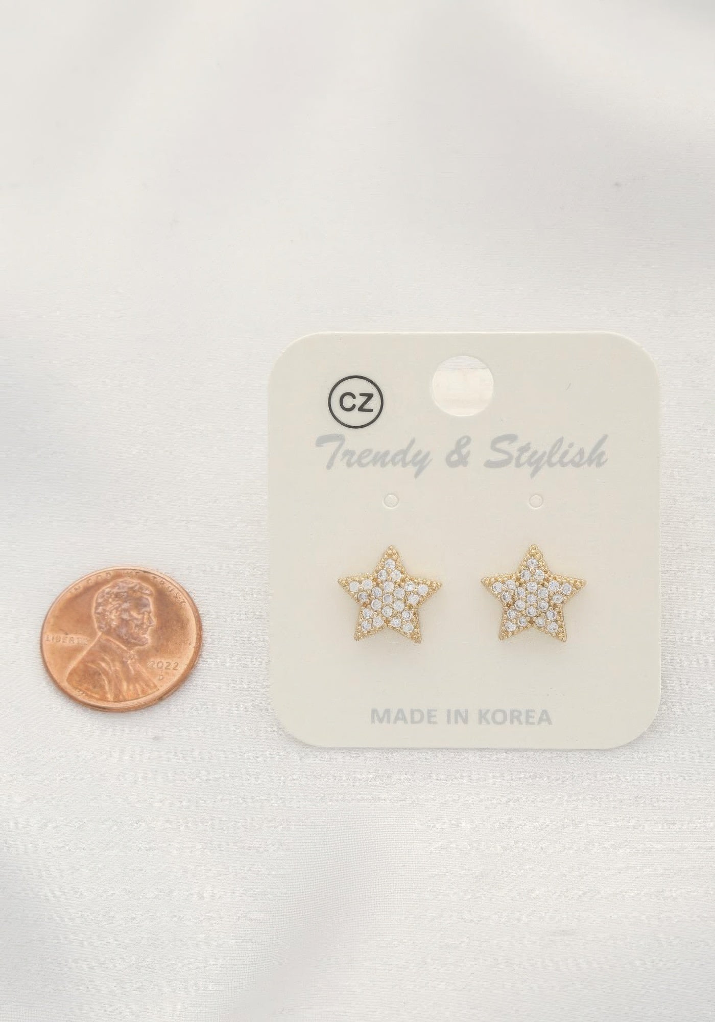 Crystal Star Post Earring