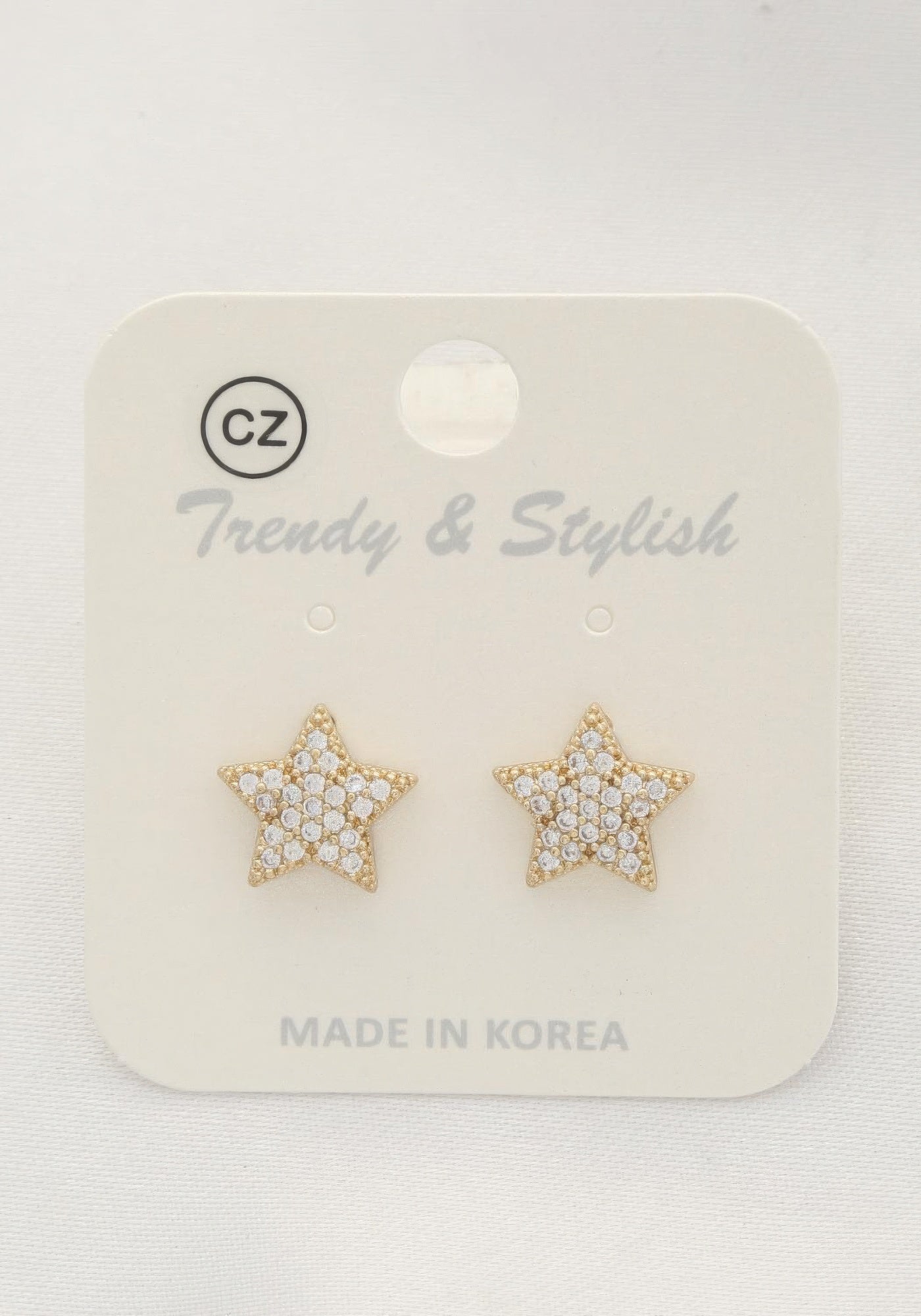 Crystal Star Post Earring