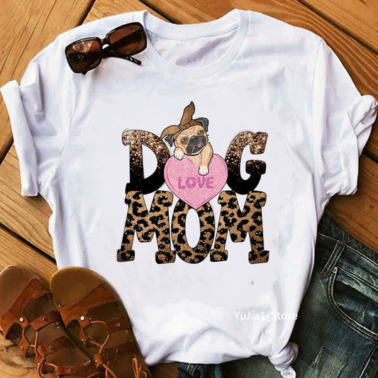 Pet Dog MOM T-shirt