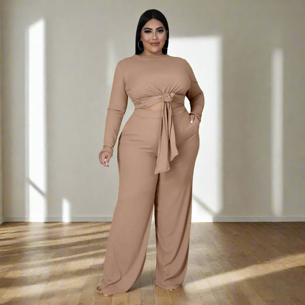 Women's Pit Strip Cloth Strap Two-piece Set