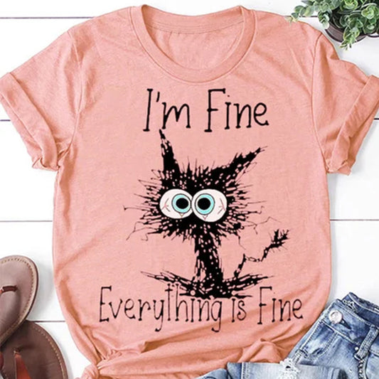 I'm Fine  Everything Is Fine T-shirt