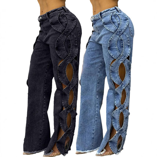 Side S Line Denim Jeans