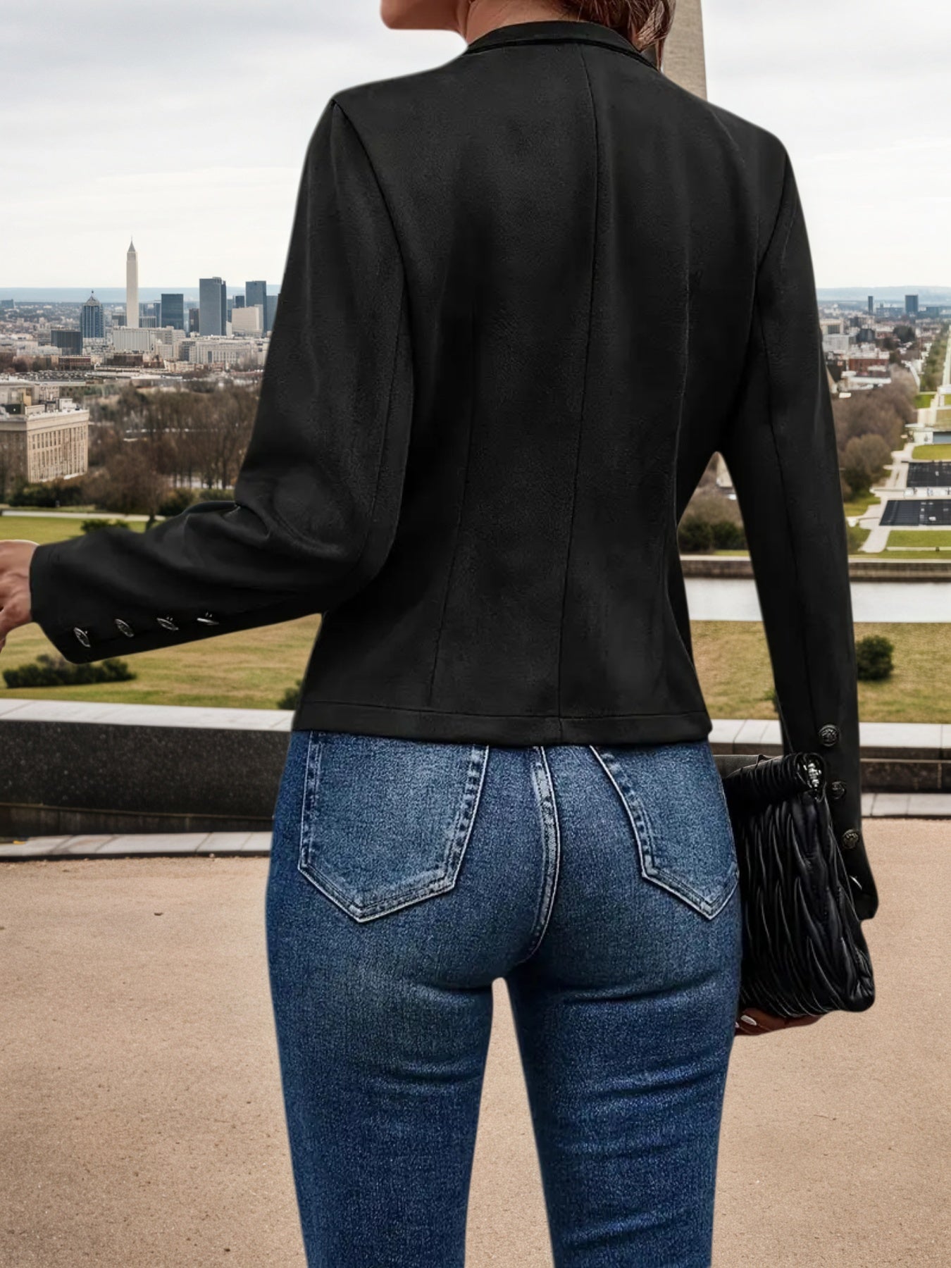 Double Breasted Decorative Jacket