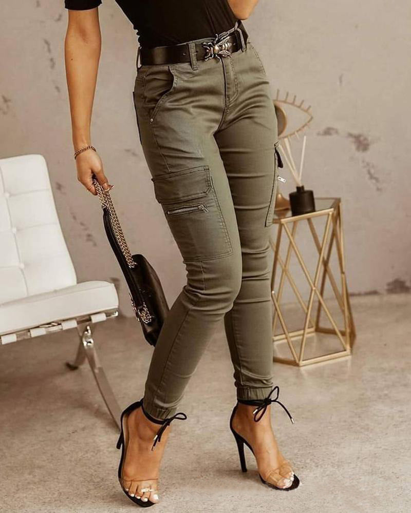 Cargo Skinny Pants