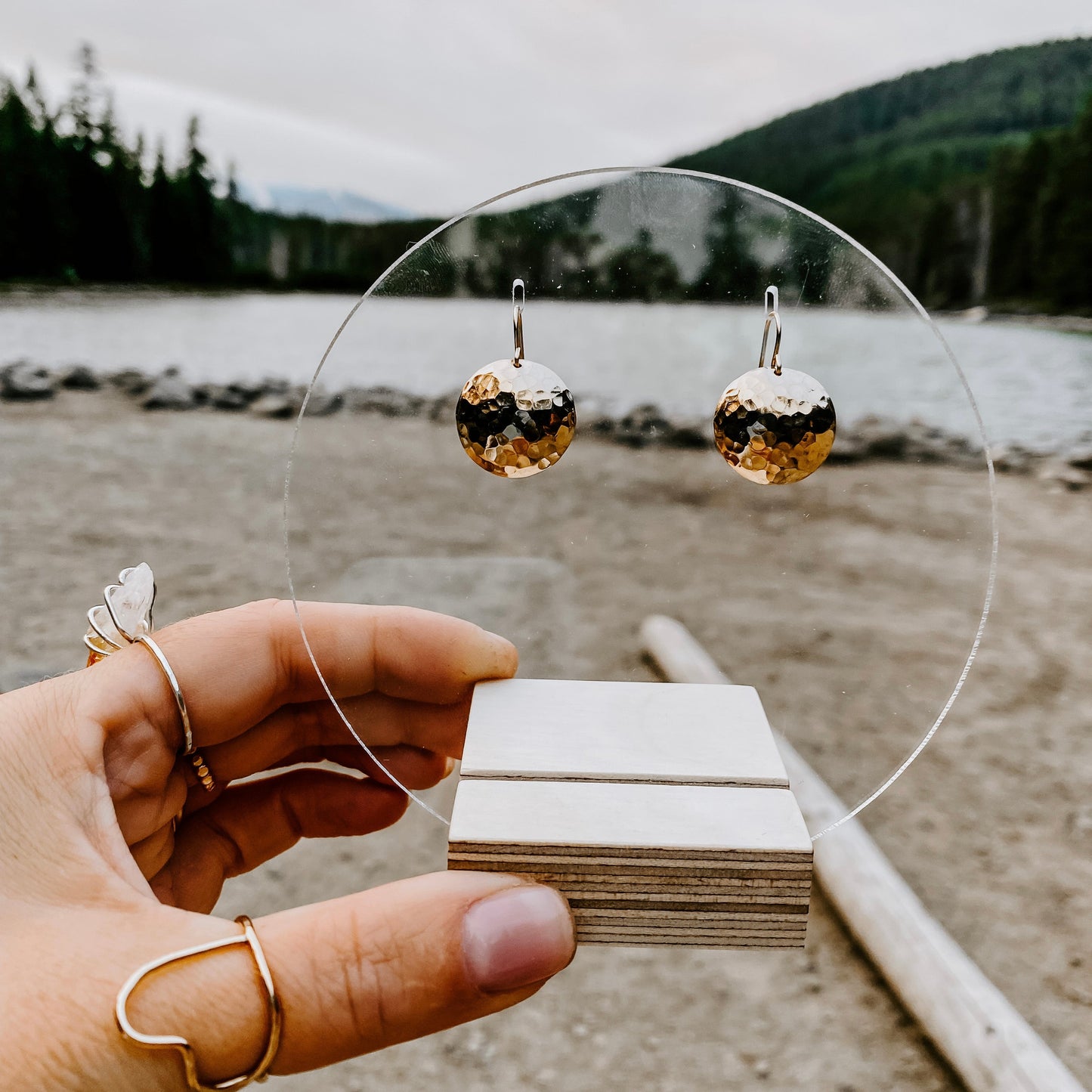 Full Moon Earrings
