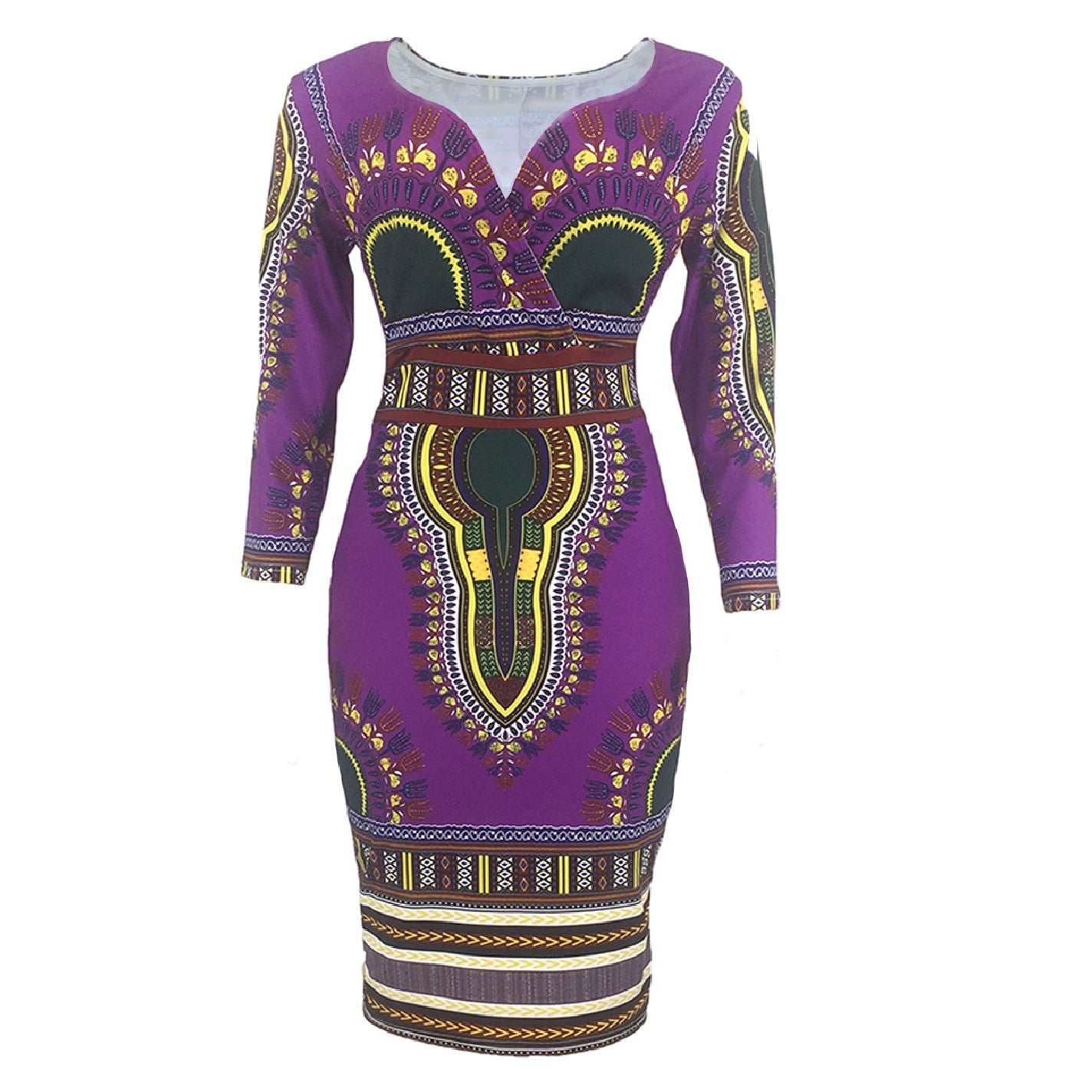 Women's fashion print style dress
